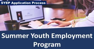 summer youth employment program syep application,