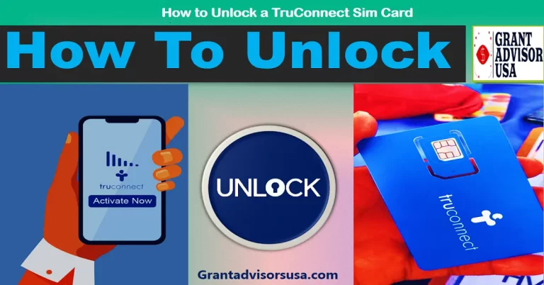 Unlock a TruConnect Sim Card,