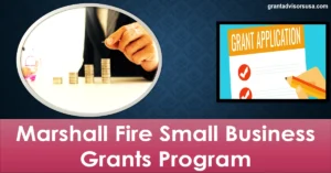 Marshall Fire Small Business Grants Program,