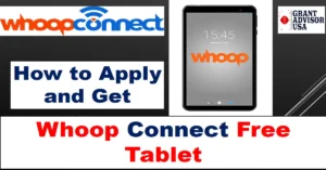 whoop connect free tablet,