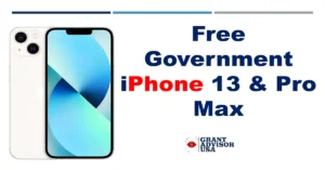 free government iphone 13,