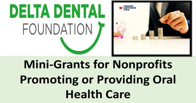 Mini-Grants for Nonprofits Promoting or Providing Oral Health Care