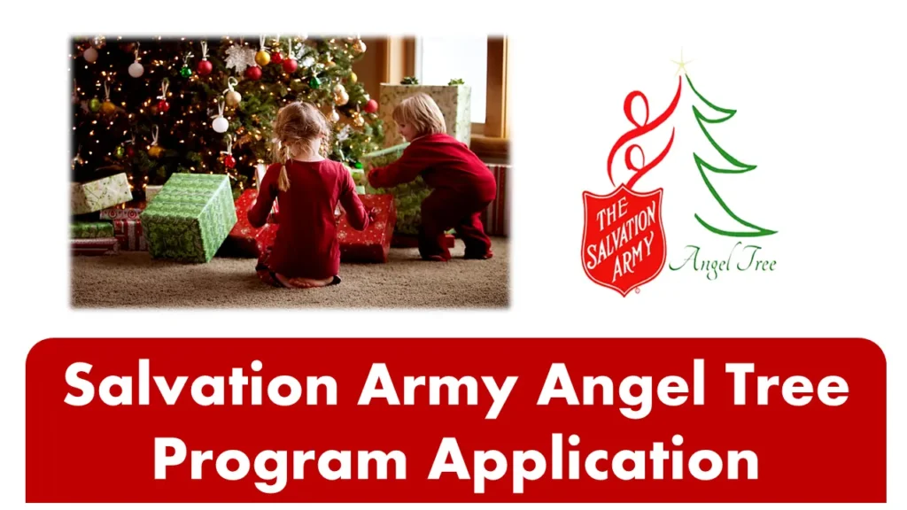 Salvation Army Angel Tree Program Application