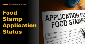 food stamp application status