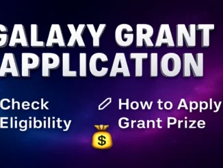 Galaxy Grant Application
