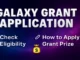 Galaxy Grant Application