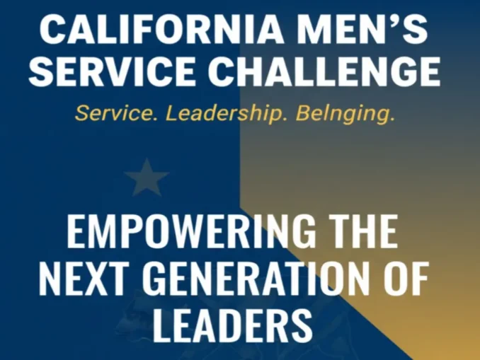 2025 California Men's Service Challenge - How to Apply California Men's Service Challenge