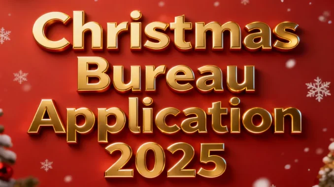 Christmas Bureau Application