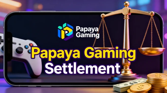 papaya gaming settlement